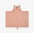 Elegant Baby Rust Bear Hooded Baby Bath Warp, Size 23" x 31"