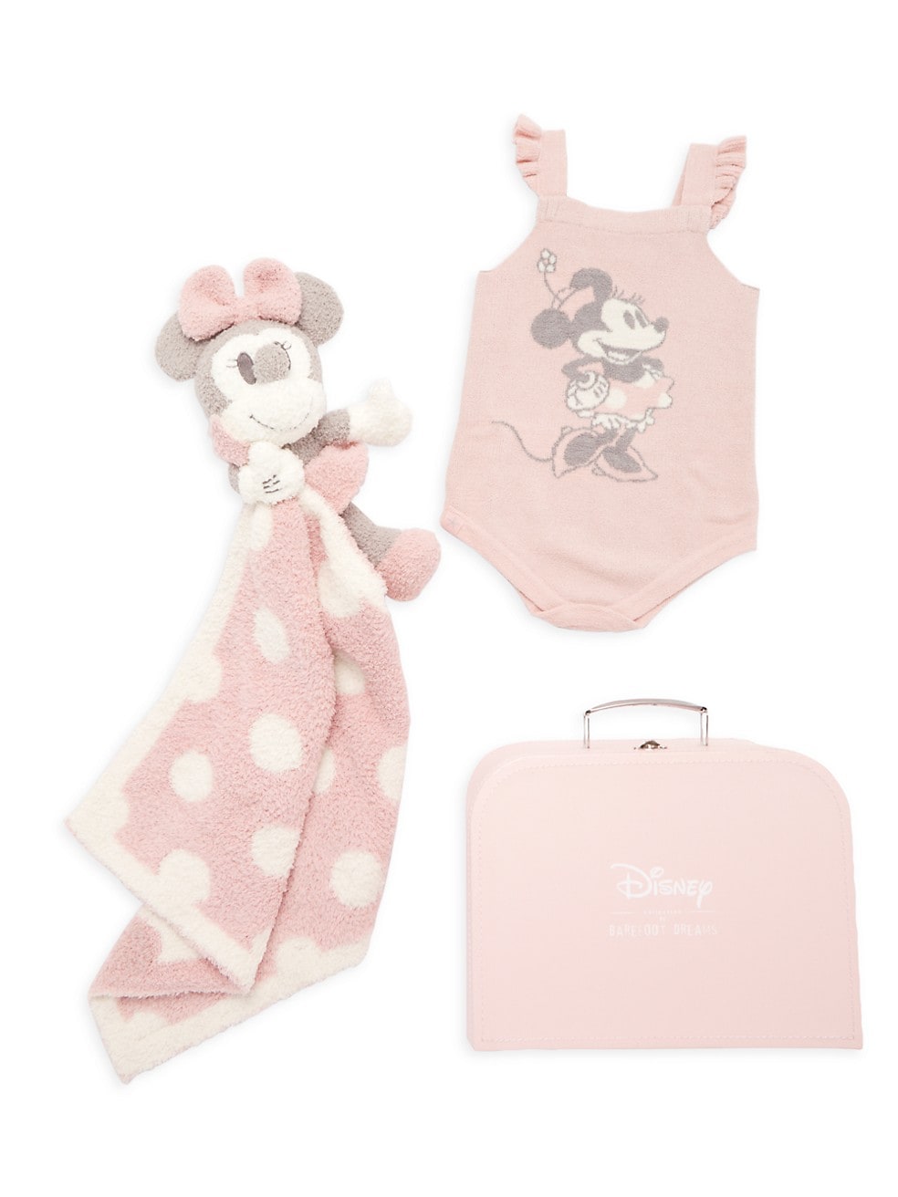 Barefoot Dreams Baby Girl's CozyChic® Ultra Lite Disney Minnie Mouse