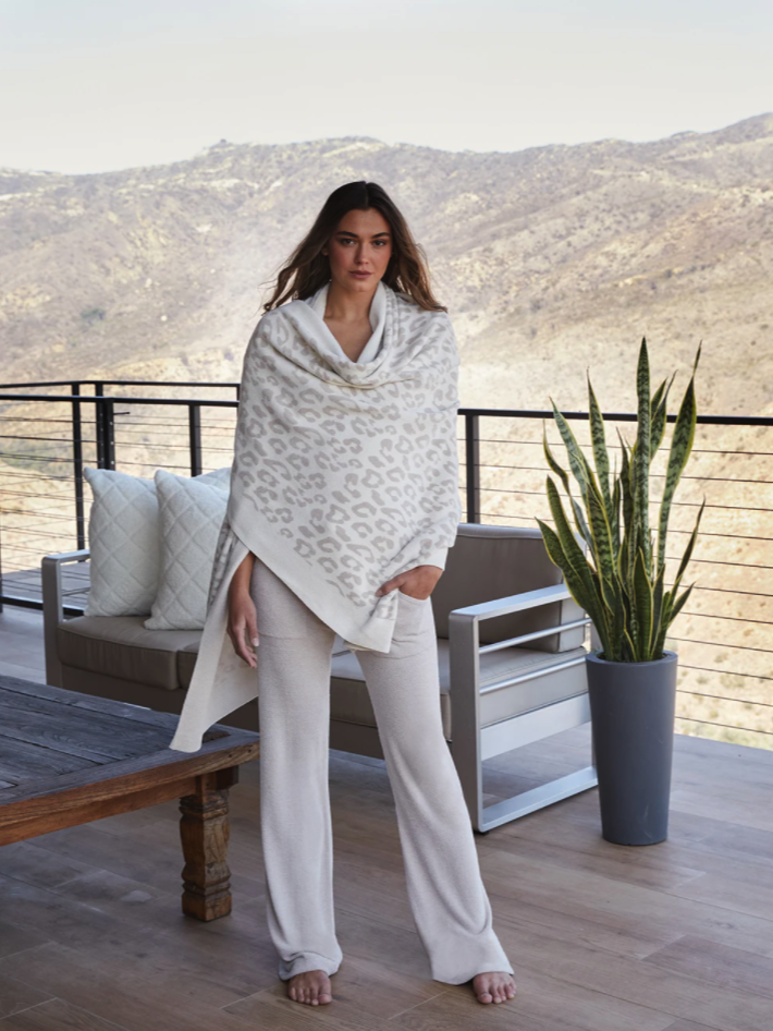 Barefoot Dreams CozyChic Ultra Lite Barefoot in the Wild Pashmina
