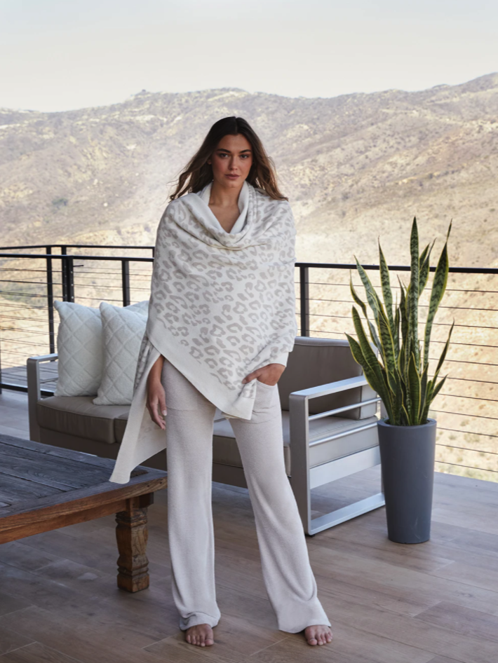 Barefoot Dreams CozyChic Ultra Lite Barefoot in the Wild Pashmina -  MariposaHill