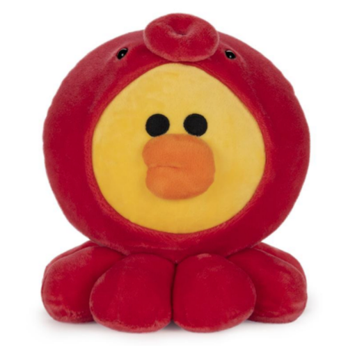 GUND LINE Friends Squid Sally Chick Plush 7
