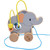 elephant bead coaster toy