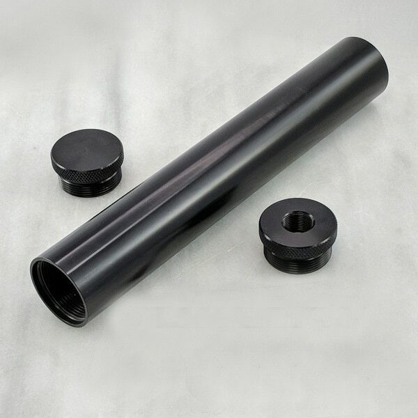 C-Cell Aluminum Solvent Trap Kit 8 inch 1-2X28 - Solvent Traps