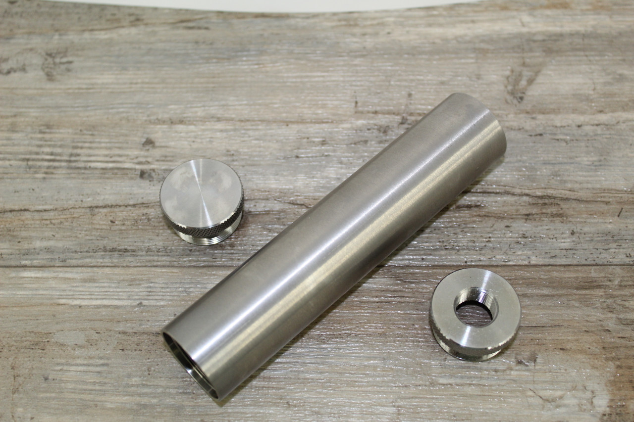D-Cell Titanium Solvent Trap Kit 4 in 7/8X14 thread protector
