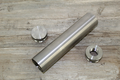 D-Cell Titanium Solvent Trap Kit 4 in 5/8X24 Thread Protector