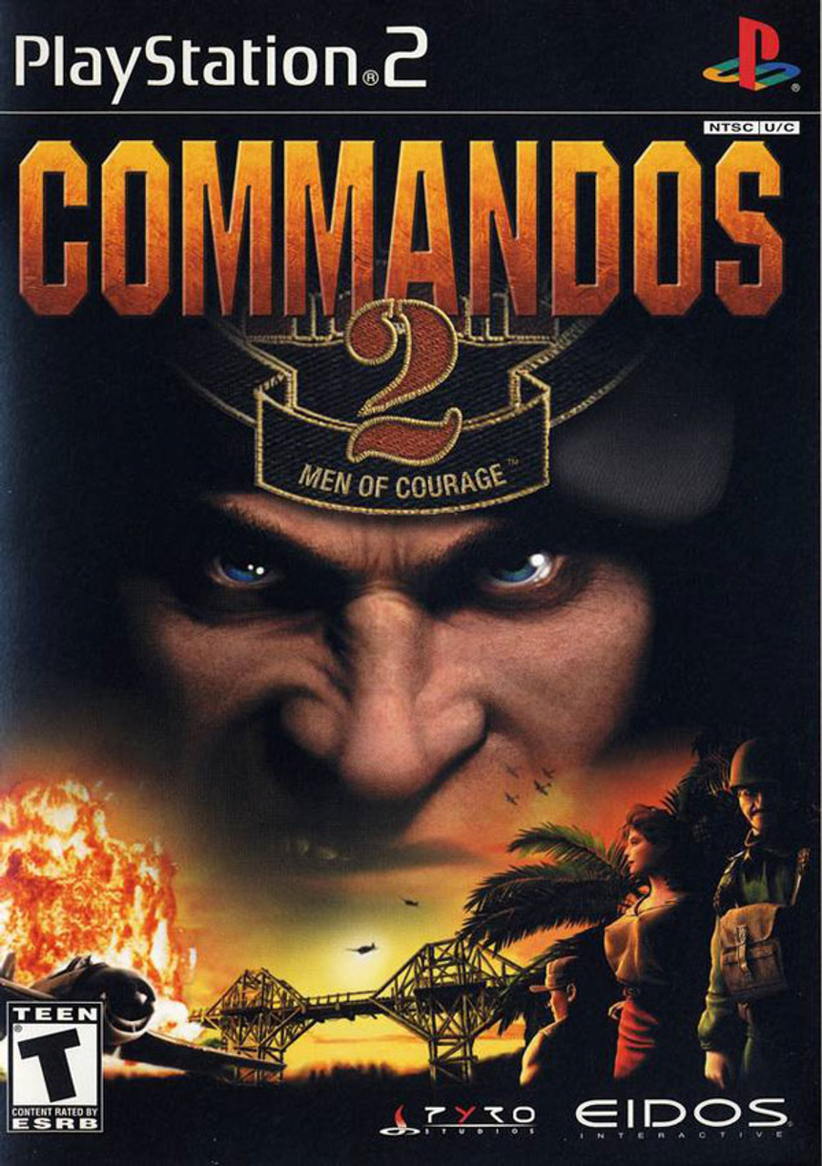 COMMANDOS 2 MEN OF COURAGE - PS2