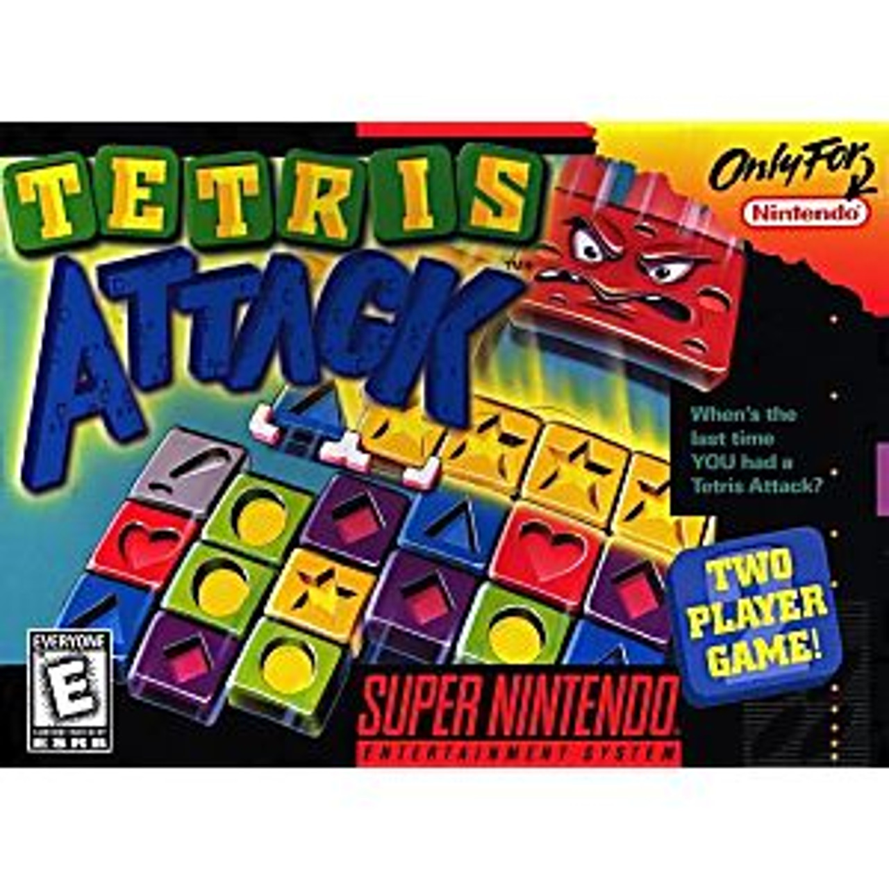 TETRIS ATTACK - SNES - MonsterGames