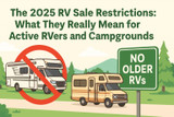 The 2025 RV Sale Restrictions: What They Really Mean for Active RVers and Campgrounds