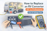 How to Replace an RV Converter (DIY vs Professional)