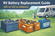 RV Battery Replacement Guide (6V vs 12V vs Lithium)