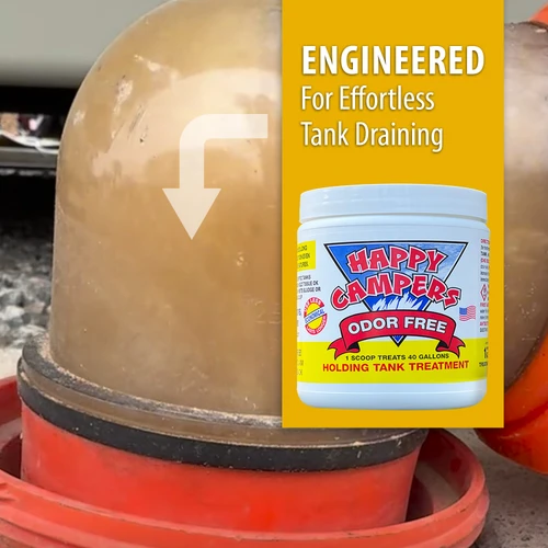 Happy Campers RV Waste Tank Performance
