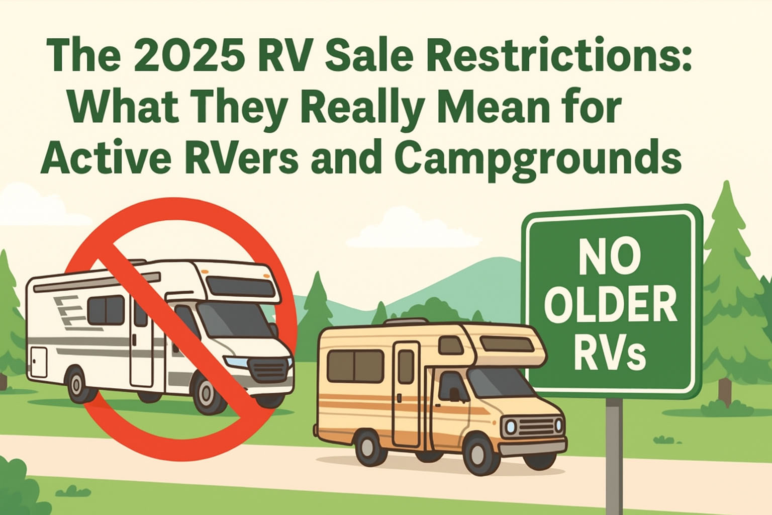 The 2025 RV Sale Restrictions: What They Really Mean for Active RVers and Campgrounds