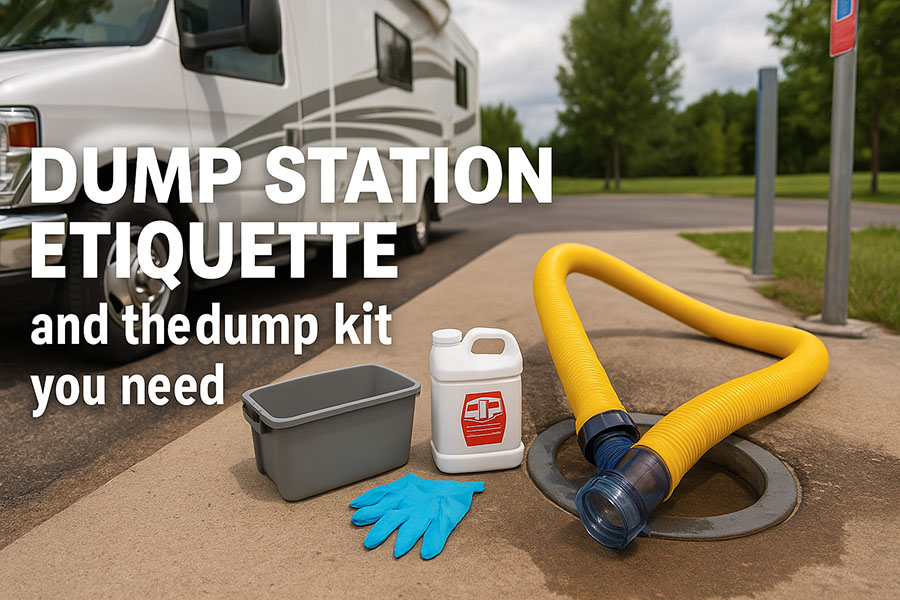 RV Dump Station Etiquette: The Unspoken Rules, Common Disasters, and the Dump Kit Every RVer Should Carry