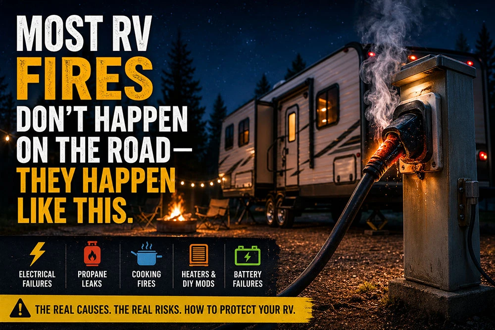 Most RV Fires Don’t Happen the Way Owners Think
