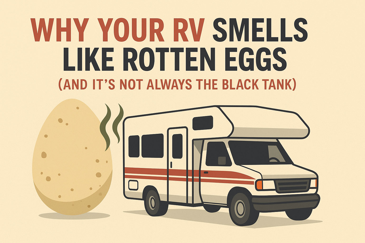Why Your RV Smells Like Rotten Eggs (And How to Fix It for Good)