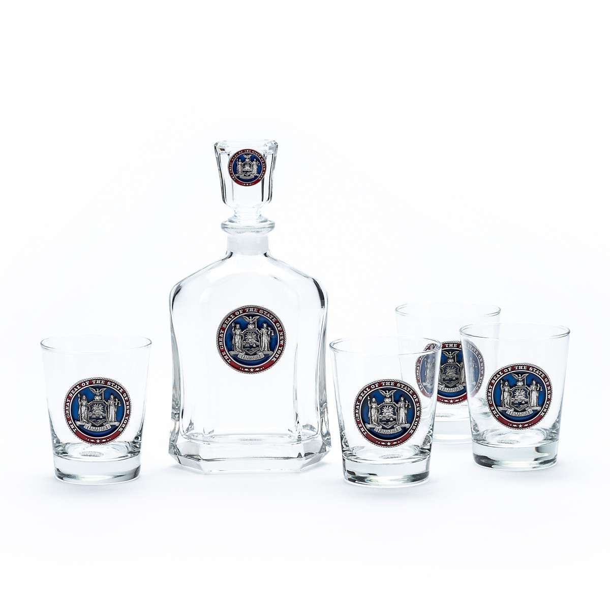 New York State Capitol Store State Seal Decanter - Thumbnail 2