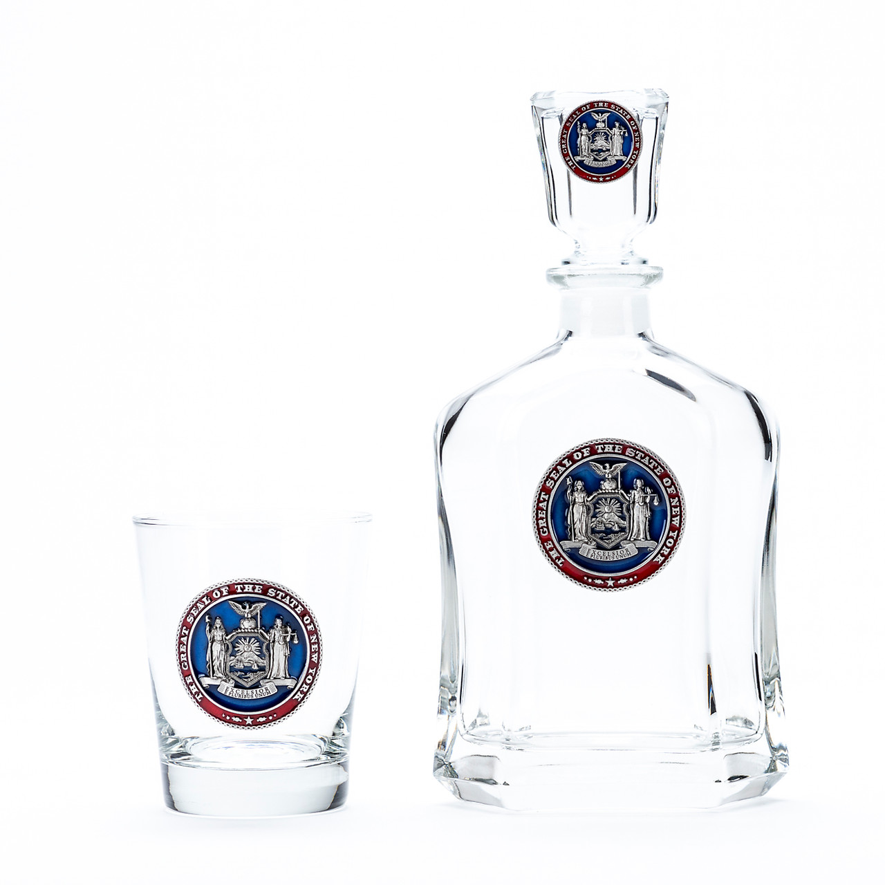New York State Capitol Store State Seal Decanter - Thumbnail 4