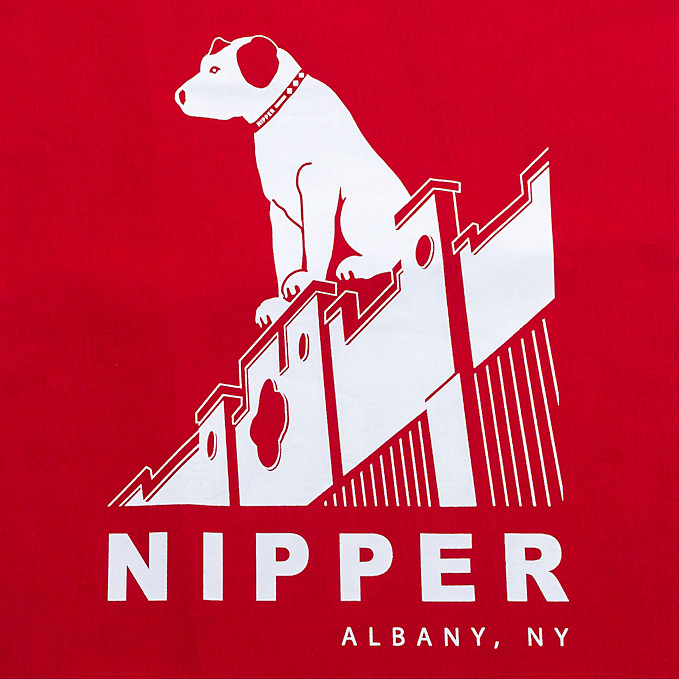 Nipper Red Tote Bag The Official Online Store of the New York