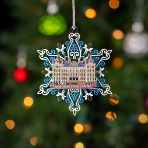 Capitol Snowflake Ornament Capitol Snowflake Ornament