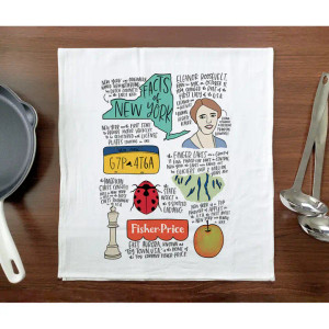 Facts Of New York Kitchen Towel Facts Of New York Kitchen Towel