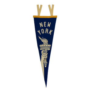 Pennant, New York Torch Pennant, New York Torch
