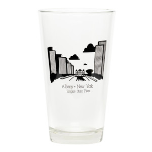 Empire State Plaza Pint Glass Empire State Plaza Pint Glass