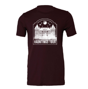 Hauntings Tour T-Shirt - Oxblood Red