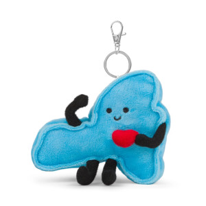 New York State Plush Keychain