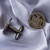 Antique Gold Finish Cuff Links