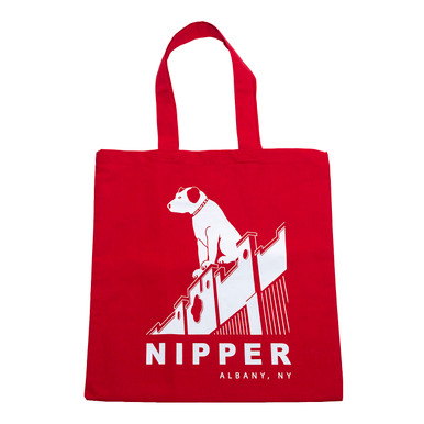 Nipper Red Tote Bag