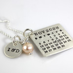 Mark Your Calendar Necklace with You & Me Charm