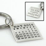Mark Your Calendar Key Chain - Oh, the Places You'll Go!