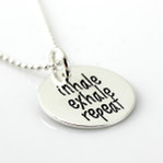 Inhale Exhale Repeat Necklace