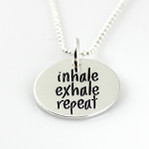 Inhale Exhale Repeat Necklace