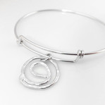Gratitude Symbol Bangle Bracelet