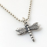 Dragonfly Simple Charm Necklace