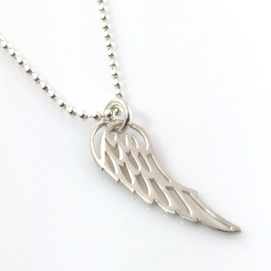 Angel Wing Simple Charm Necklace