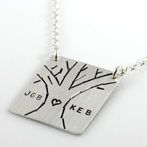 Love Tree Personalized Necklace