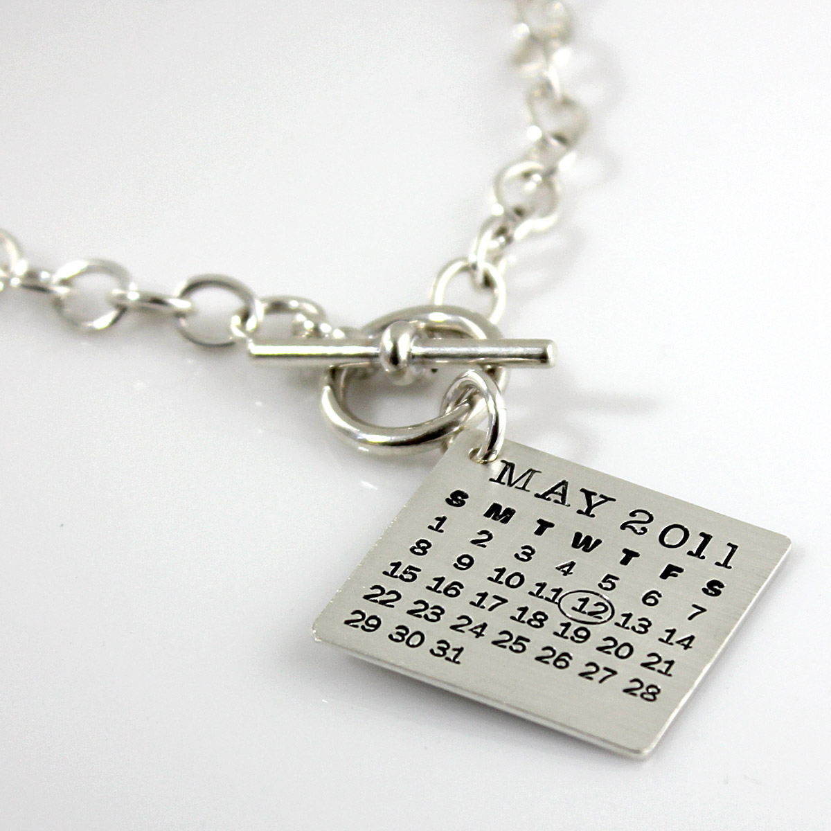 Mark Your Calendar Toggle Bracelet