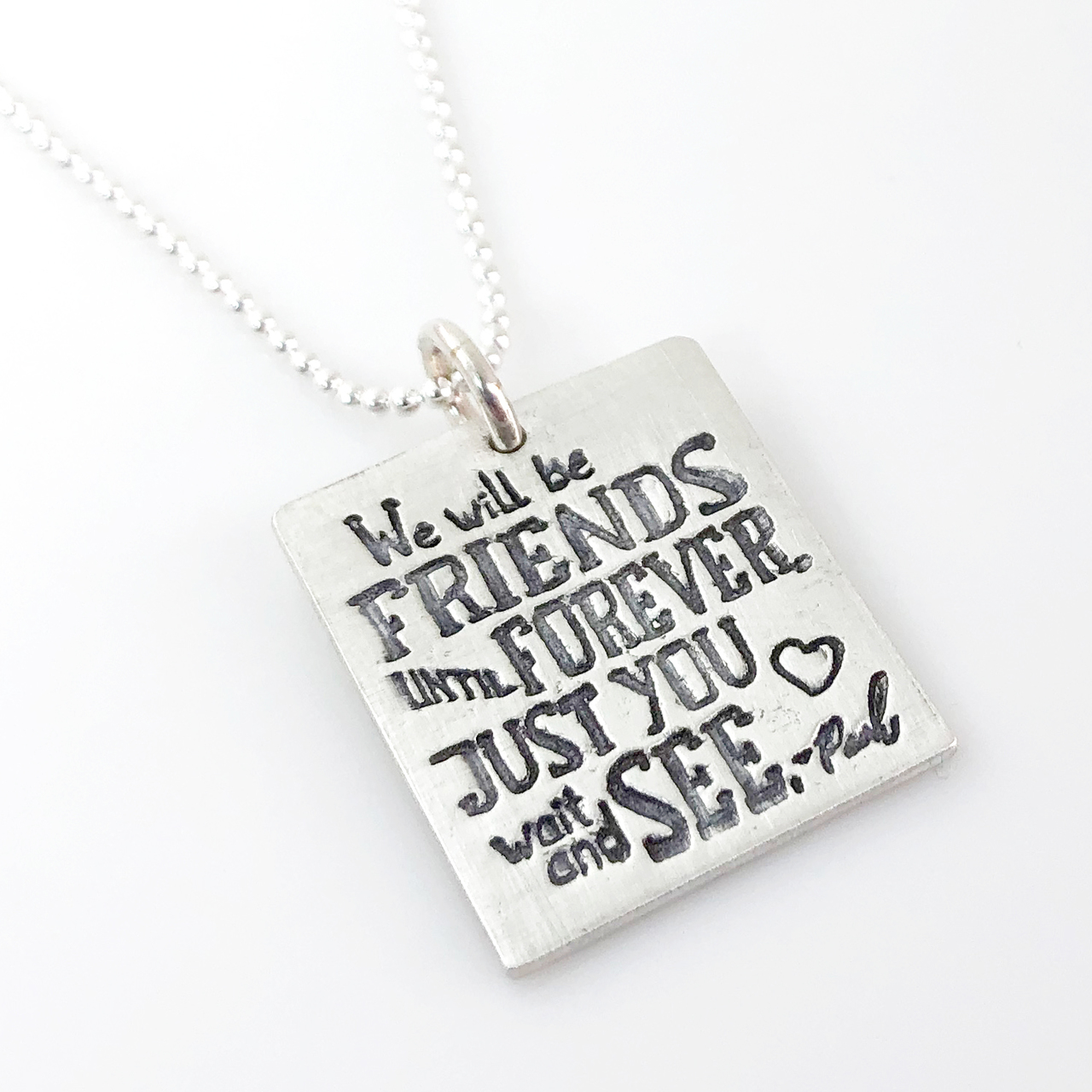 Friends Forever - Necklace - The Blingspot Studio