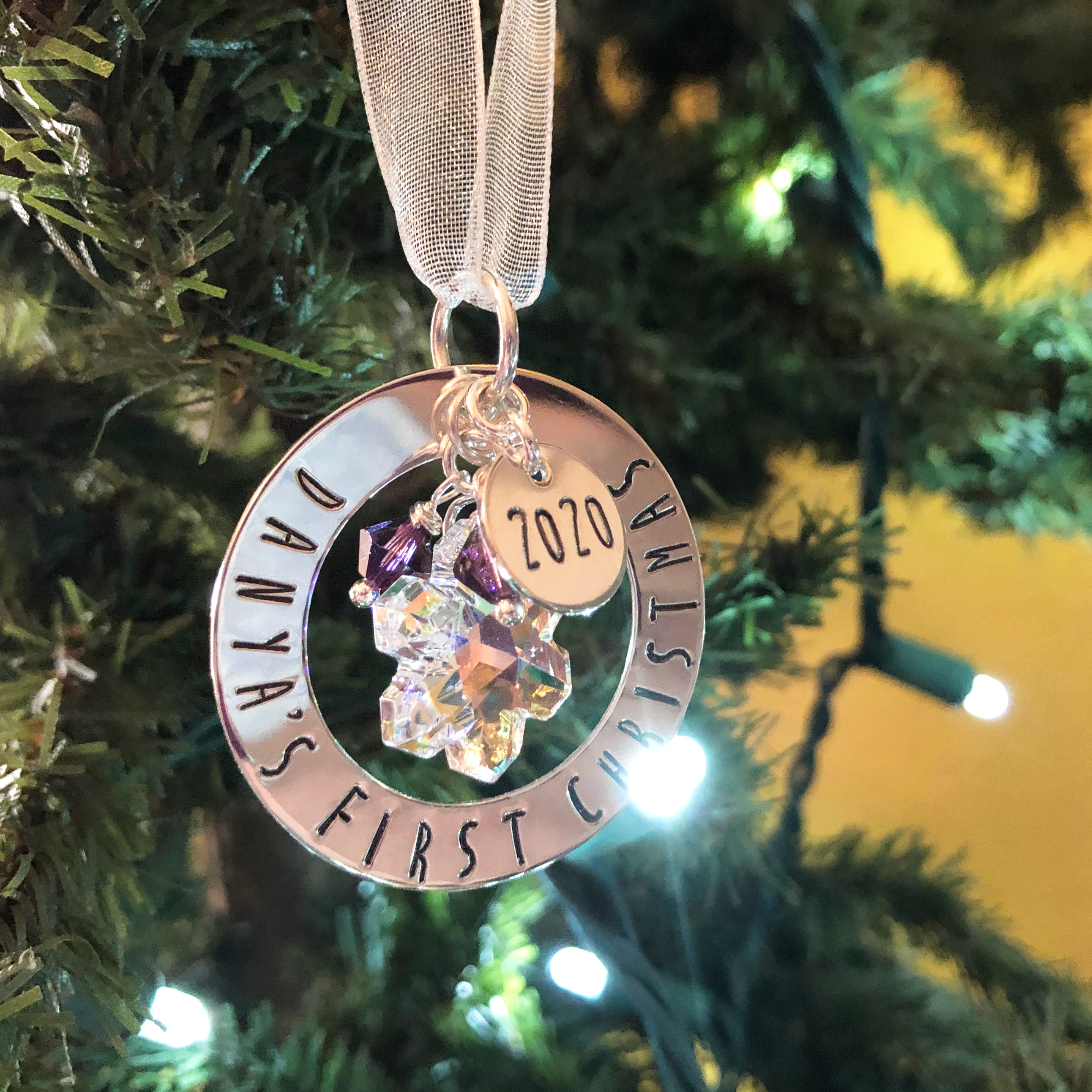 swarovski first christmas ornament