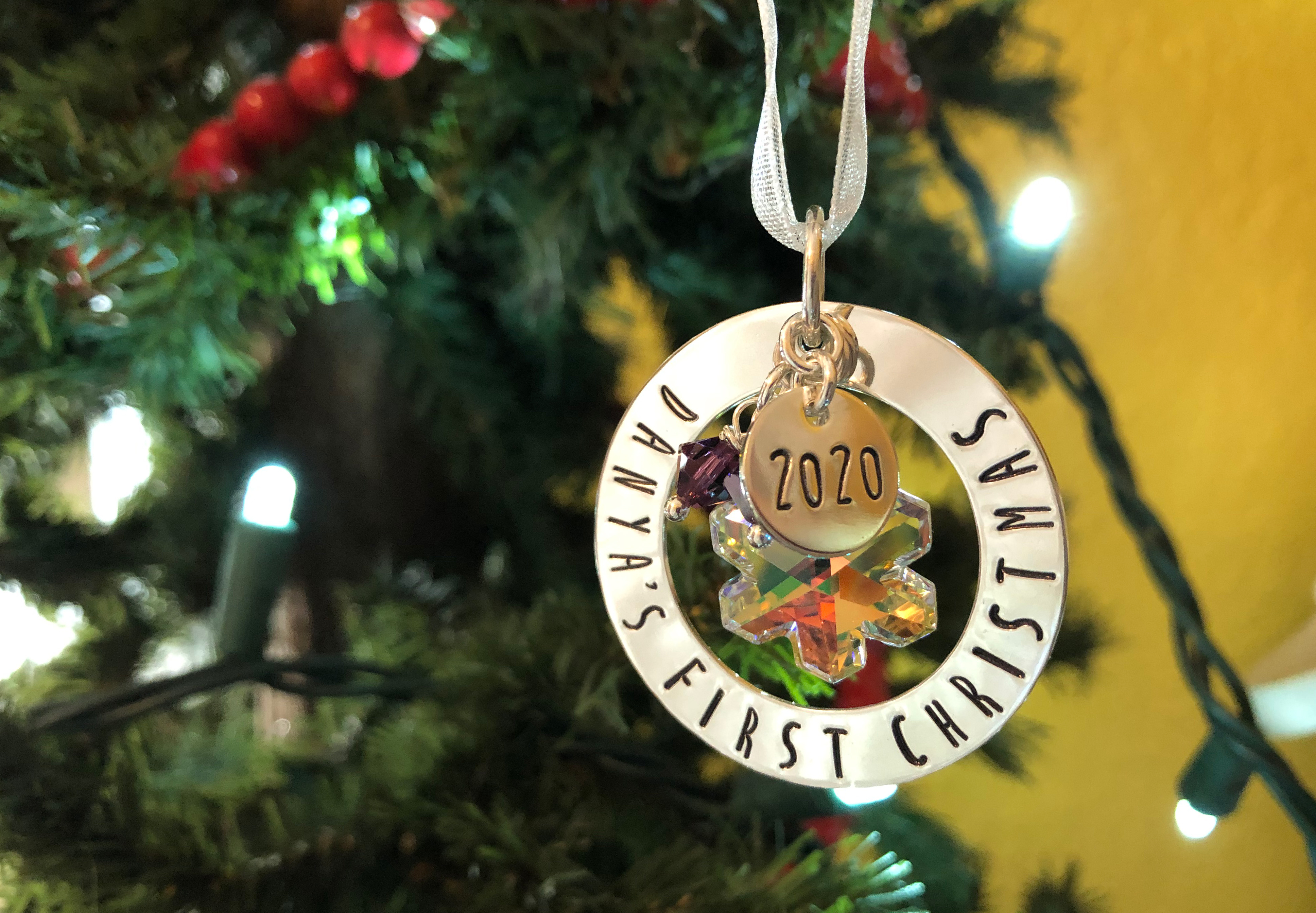 swarovski first christmas ornament