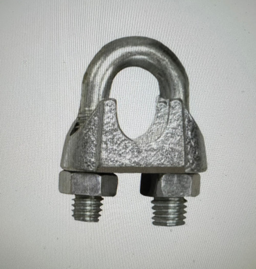 ROPE CLIP GALVANIZED 3/4