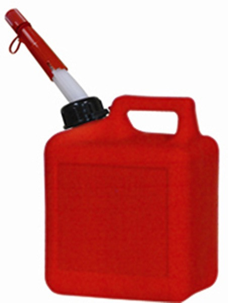 GASOLINE CAN POLYESTER 5 GAL RED