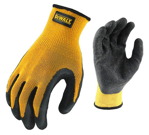 DEWALT TEXTURED RUBBER GRIPPER GLOVES  EXTRA LARGE