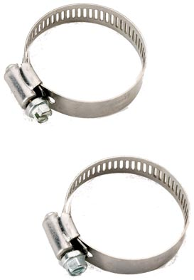 HOSE CLAMPS 13 1/6" TO 1 3/4"   STAINLESS STEEL