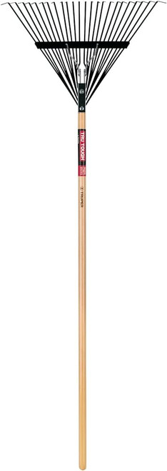 24 TINES STRAIGHT STEEL LEAF RAKE