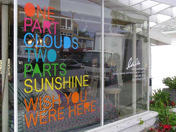 Getting window signs like this is a multi-step process involving printing, kiss cutting, weeding and the addition of a transfer layer. Getting window signs like this is a multi-step process involving printing, kiss cutting, weeding and the addition of a transfer layer.