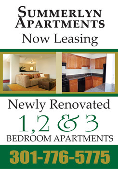 Summerlyn Apartments banner 16oz 7ft x 10ft Baltimore MD Summerlyn Apartments banner 16oz 7ft x 10ft Baltimore MD