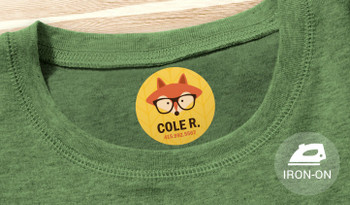 Iron on ID Labels for T-Shirts Iron on ID Labels for T-Shirts